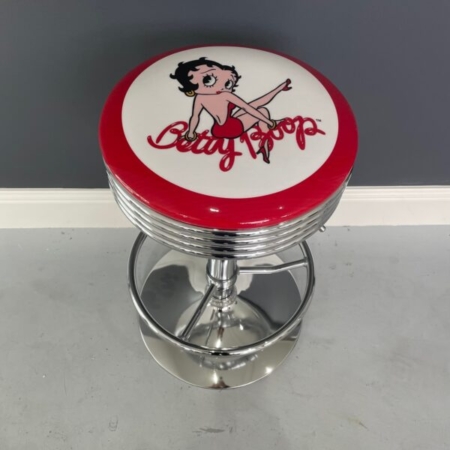 Betty Boop Red Bar Stool