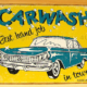 Car Wash Tin Sign