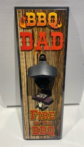 BBQ Dad Wall Mounted Bottle Opener