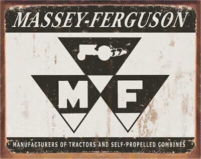 Massey Ferguson Logo Tin Sign