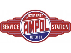 AMPOL Service Station Sign