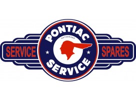Pontiac Service Station Sign