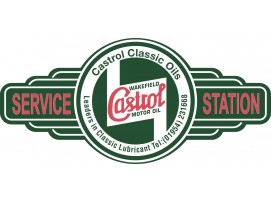 Castrol Service Station Sign