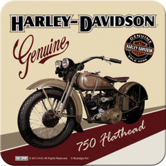 Harley Flathead Single Coaster