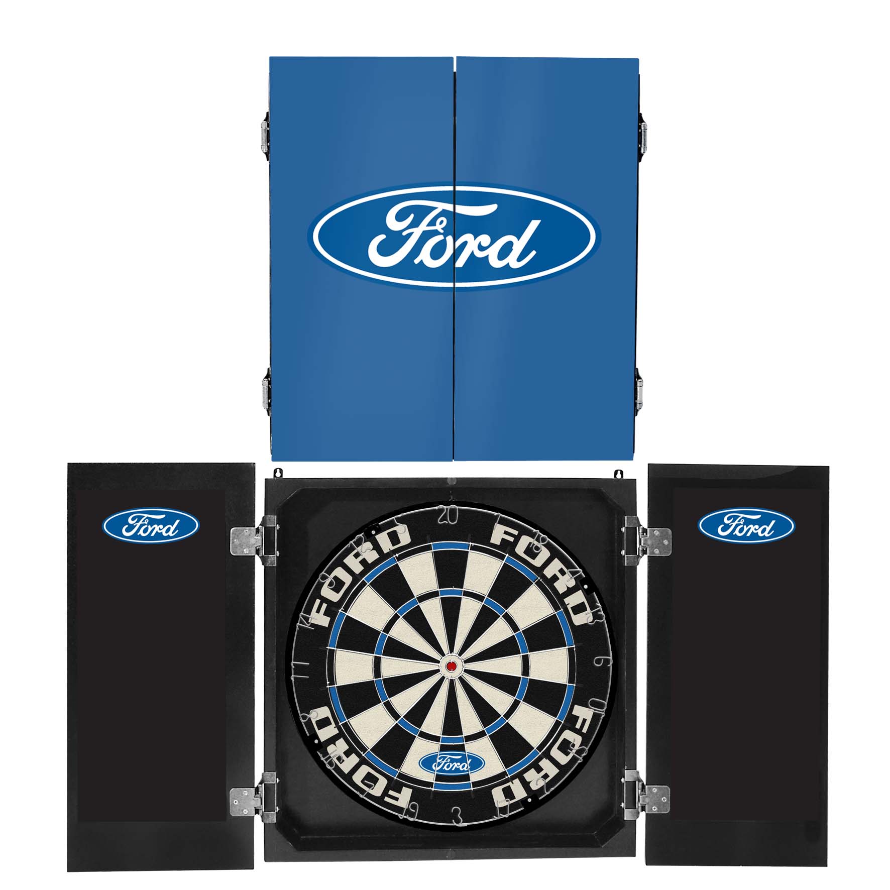 Ford Dartboard With Cabinet