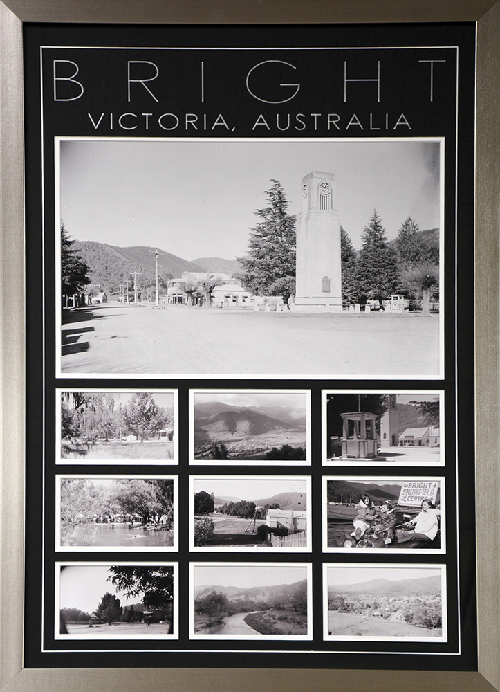 Historic Framed Picture Bright Victoria