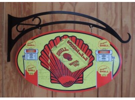 Shell Double Sided Swing Sign