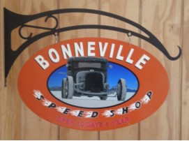 Bonneville Double Sided Swing Sign