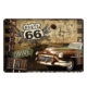 Route 66 Drive Tin Plate Sign