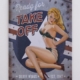 Take Off Tin Plate Sign
