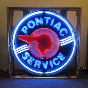 Pontiac Service Neon Sign - 90cm