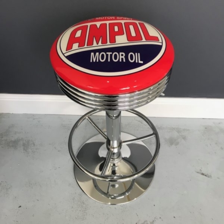 AMPOL Motor Oil Bar Stool
