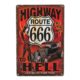 Route 666 Tin Sign
