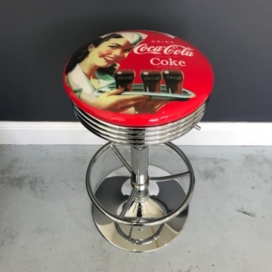 Coca Cola Waitress Bar Stool
