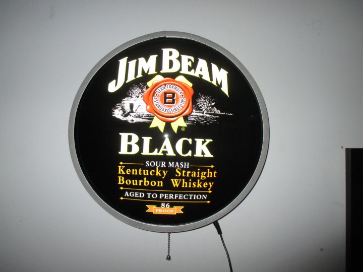 Jim Beam Black Led Light