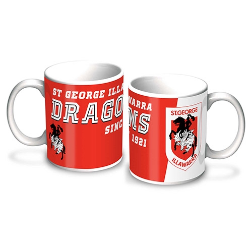 NRL Dragons Logo Mug