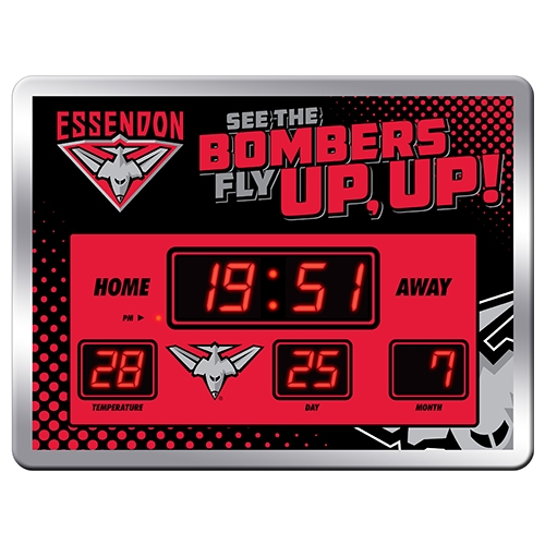 AFL Essendon Scoreboard Clock