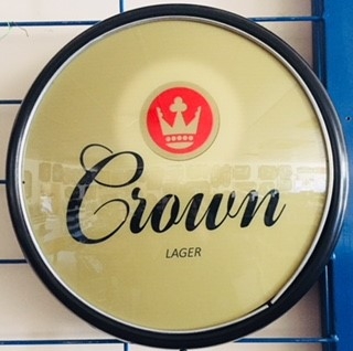 Crown Lager  Plastic Wall Mounted Light
