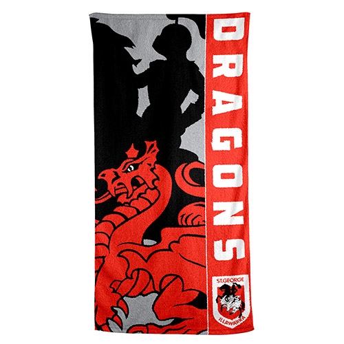 NRL Dragons Beach Towel