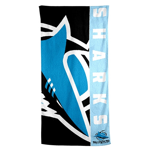 NRL Sharks Beach Towel