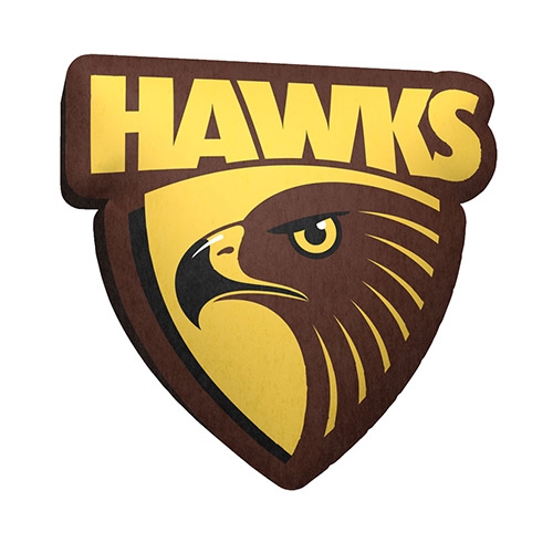 AFL Hawthorn Logo Cushion