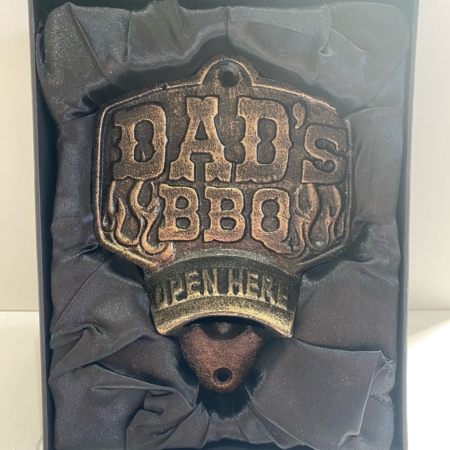Dad's BBQ Wall Mounted Bottle Opener
