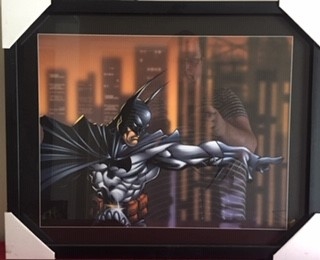 Batman Comic Framed Print