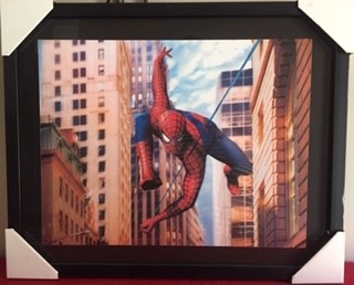 Spiderman Comic Framed Print