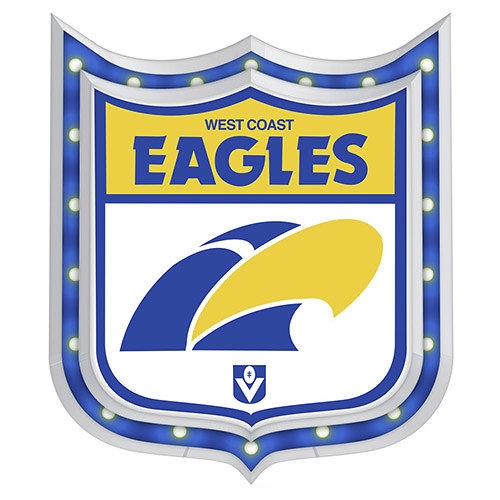 AFL West-Coast-Eagles Light-Up Tin-Sign