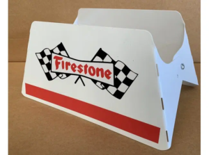 Firestone Flag Tyre Display Rack