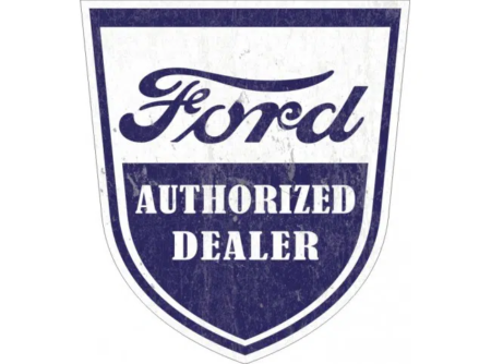 Ford Shield Tin Metal Sign