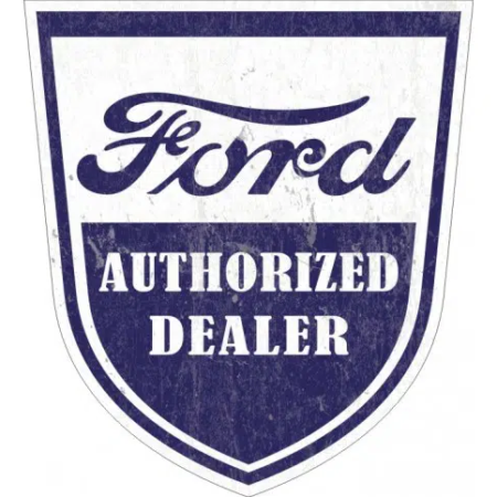Ford Shield Tin Metal-Sign