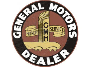 GMH-Holden Round Tin Sign