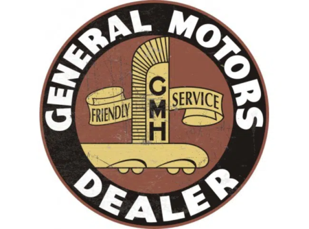 GMH-Holden Round Tin Sign