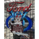 Ford V8 Flathead Tin Metal Sign