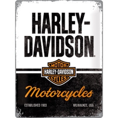 Harley-Davidson Motorcycles Tin Plate-Sign