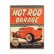 Hot-Rod Garage Tin Sign