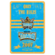 NRL Titans Retro Tin Sign