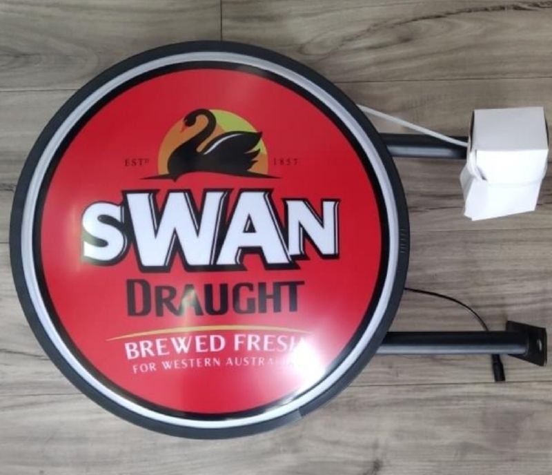 Swan Draught Light Box