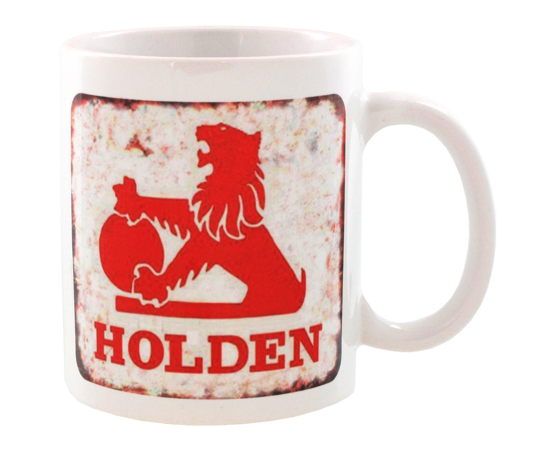 Holden Logo White Mug