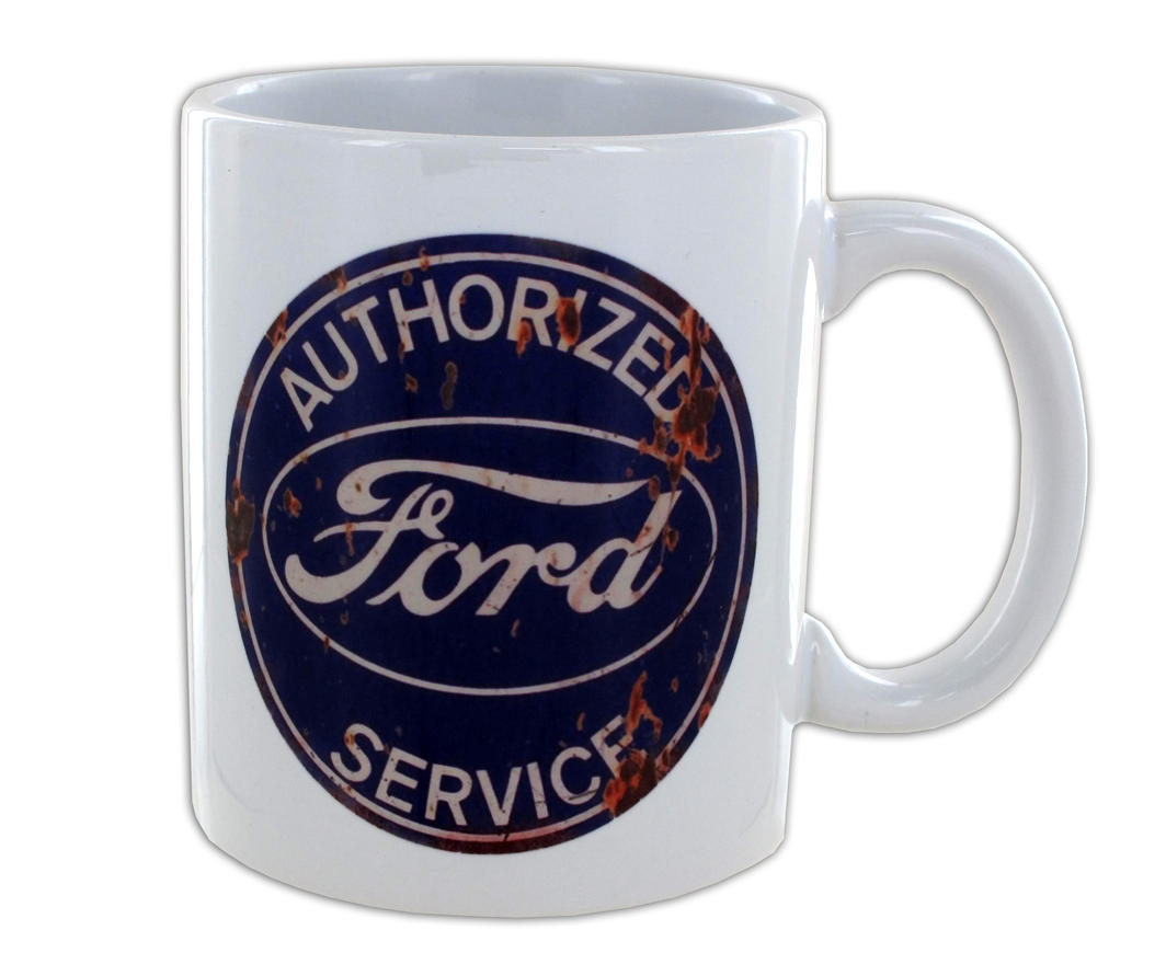 Ford Service White Mug
