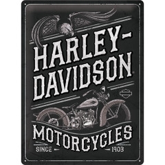Harley-Davidson Eagle Tin-Plate Sign