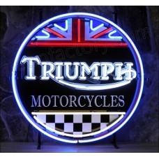 Triumph Motorcycle Neon Sign