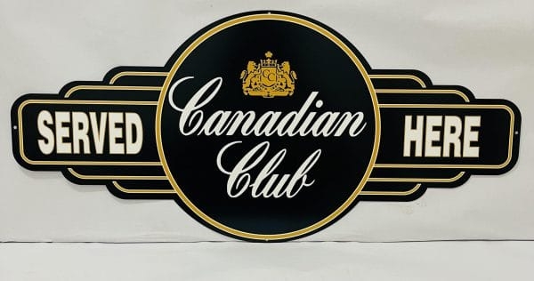 Canadian Club Service Sign
