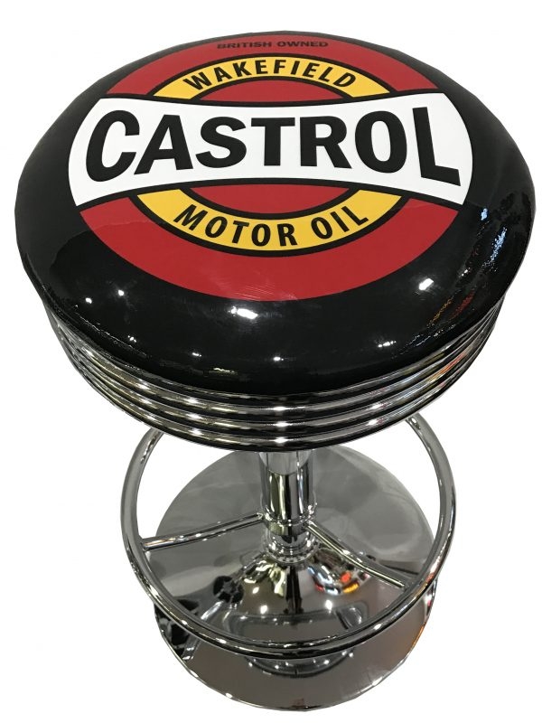 Castrol Motor Oil Bar Stool
