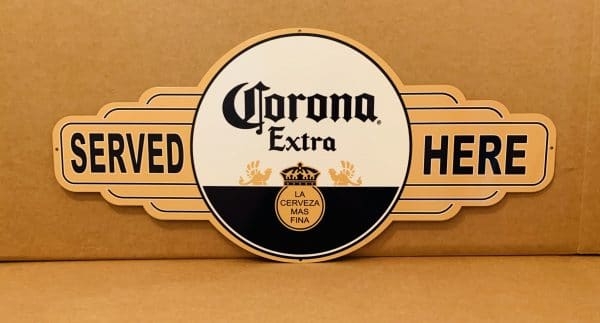 Corona Gold Service Sign