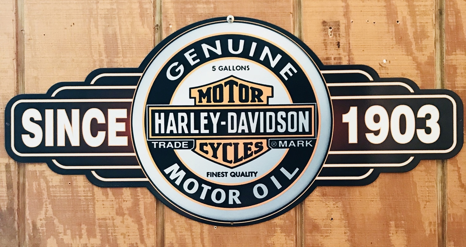 Harley-Davidson Motor Oil Sign