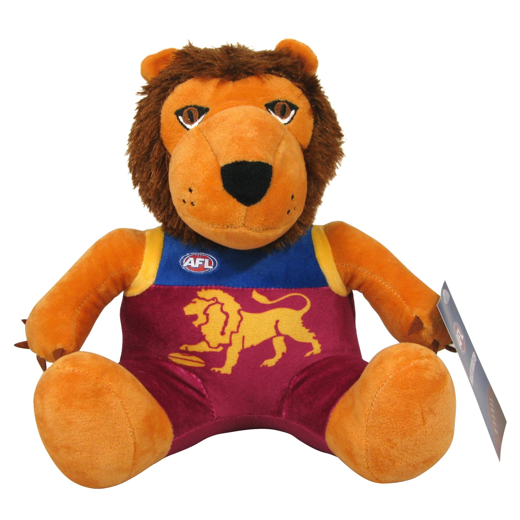 AFL Brisbane Lion's Mascot Plush-Doorstop