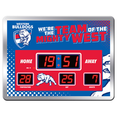 AFL  Western Bulldogs LED Scoreboard-Clock