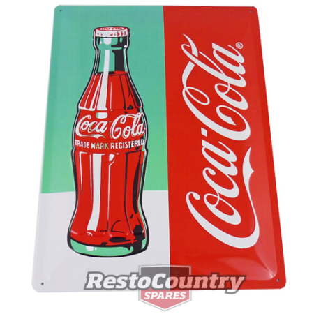 Coca-Cola Bottle Tin-Plate Sign